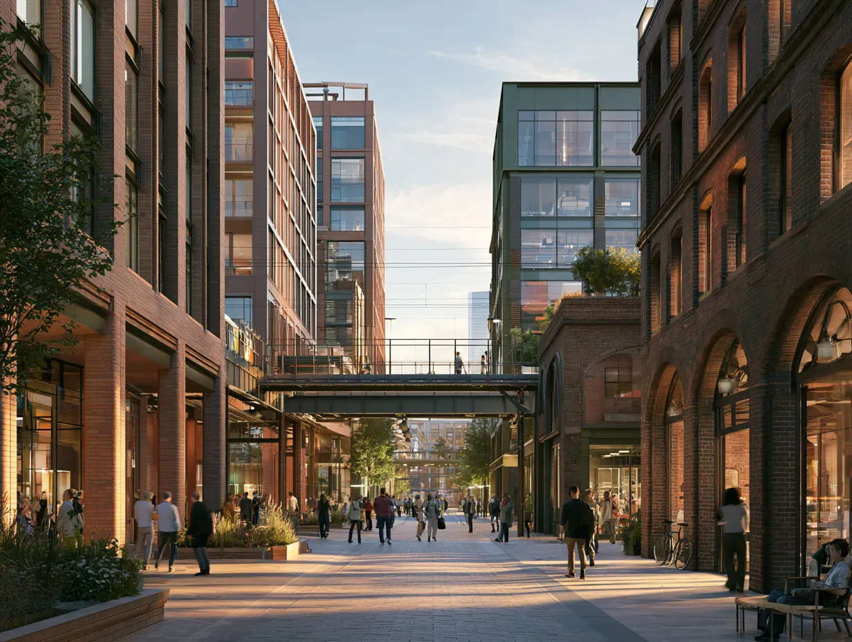 A modern cityscape of London with overlaid graphic elements representing connectivity and infrastructure.
