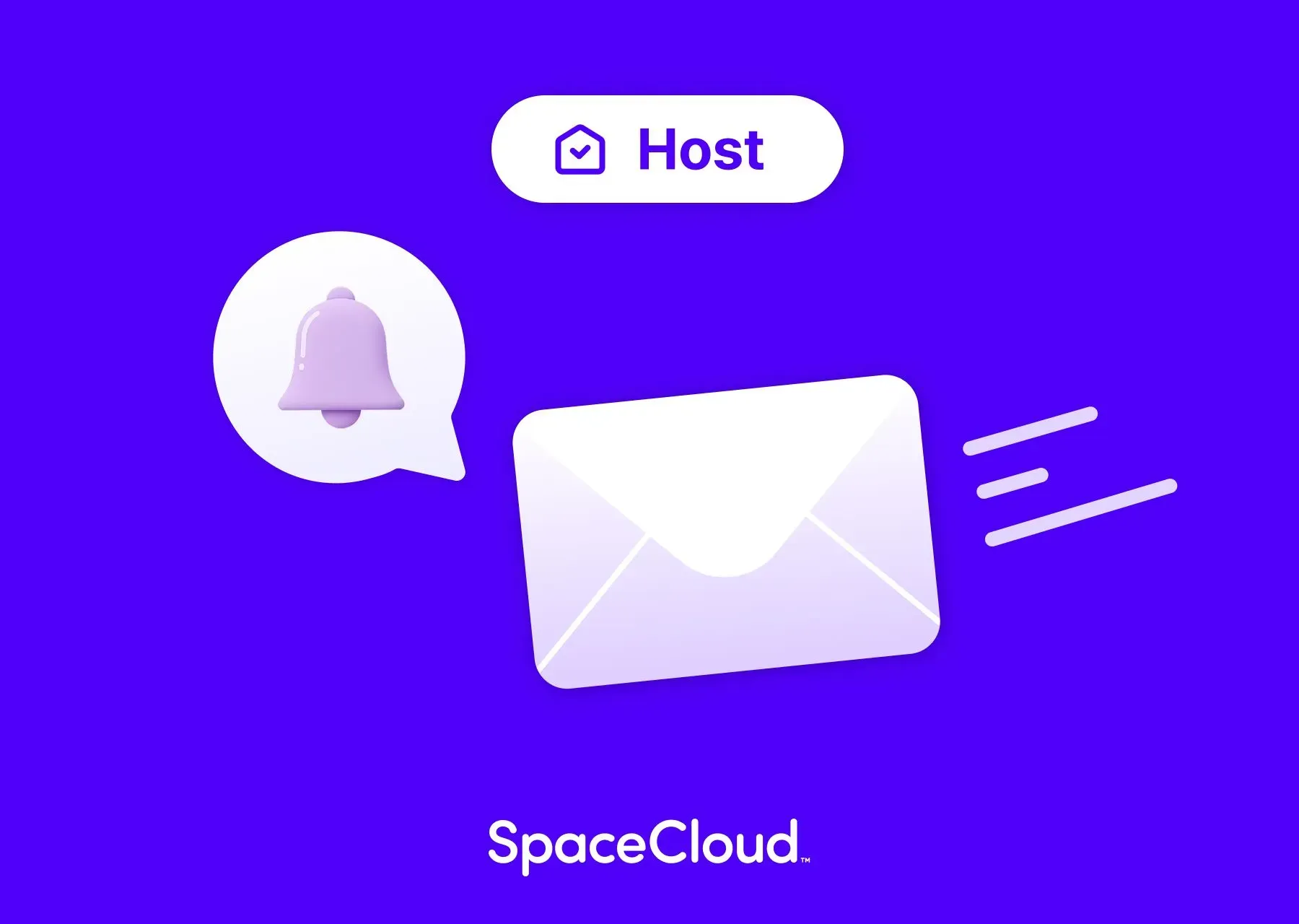 Host Inbox guide showing message management on SpaceCloud